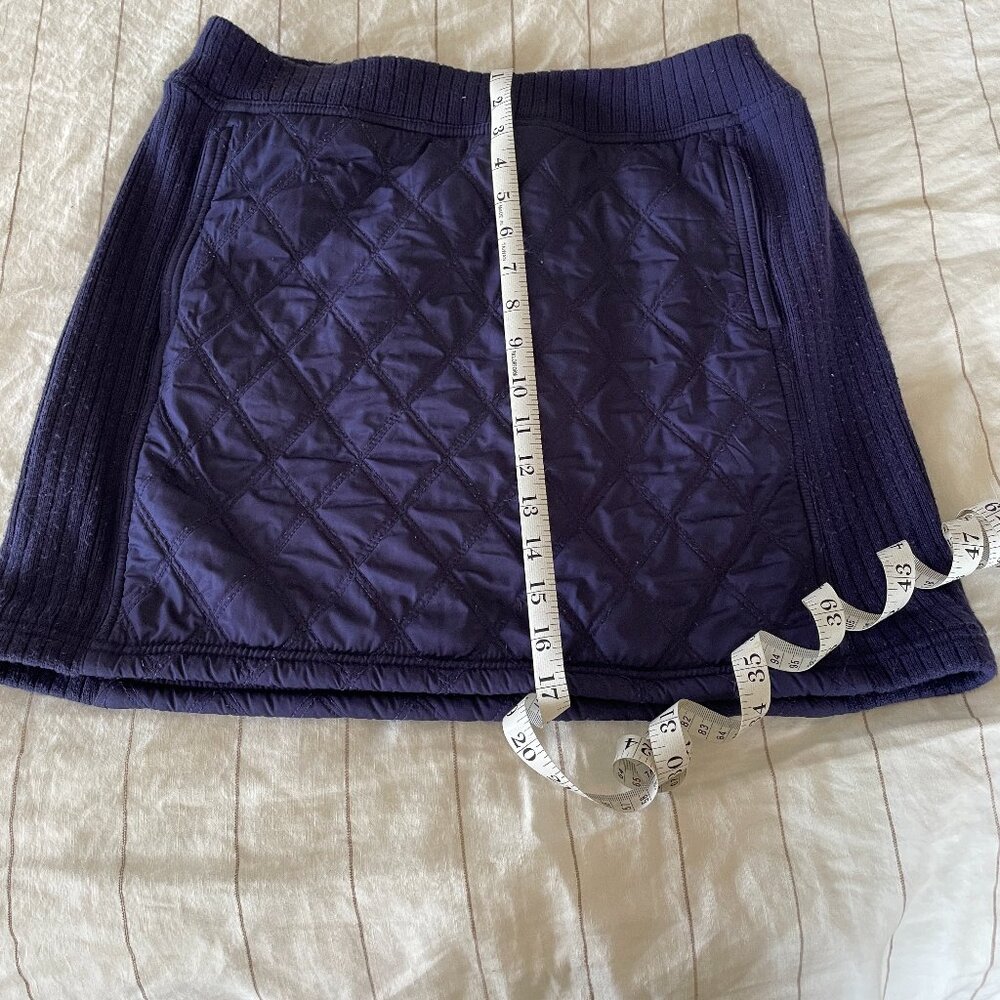 Prana quilted skirt
